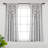 Cotton Blend Semi Sheer Curtain Single Panel-487683021-495695987