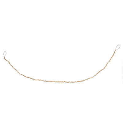 0.5 in. Lighted Fresh Faux Artificial Garland