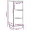 Leella 32cm W Chest of Drawers-394016847