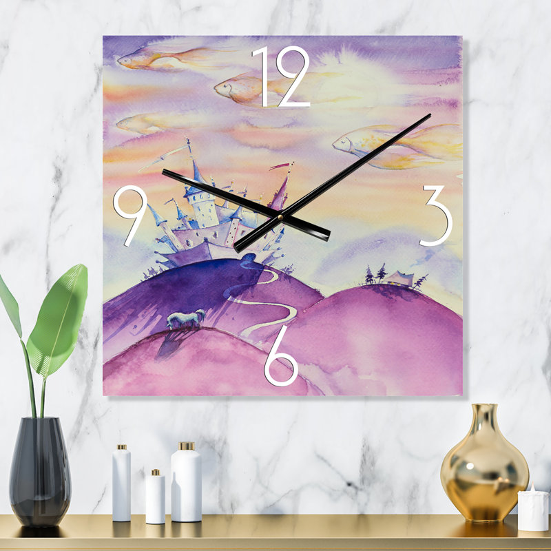 Horloge murale pour enfants Fairy Tale, Petit