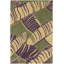 Alfred Shaheen Floral Handmade Tufted Wool Green/Purple/Beige Area Rug-1784258164-1875723492