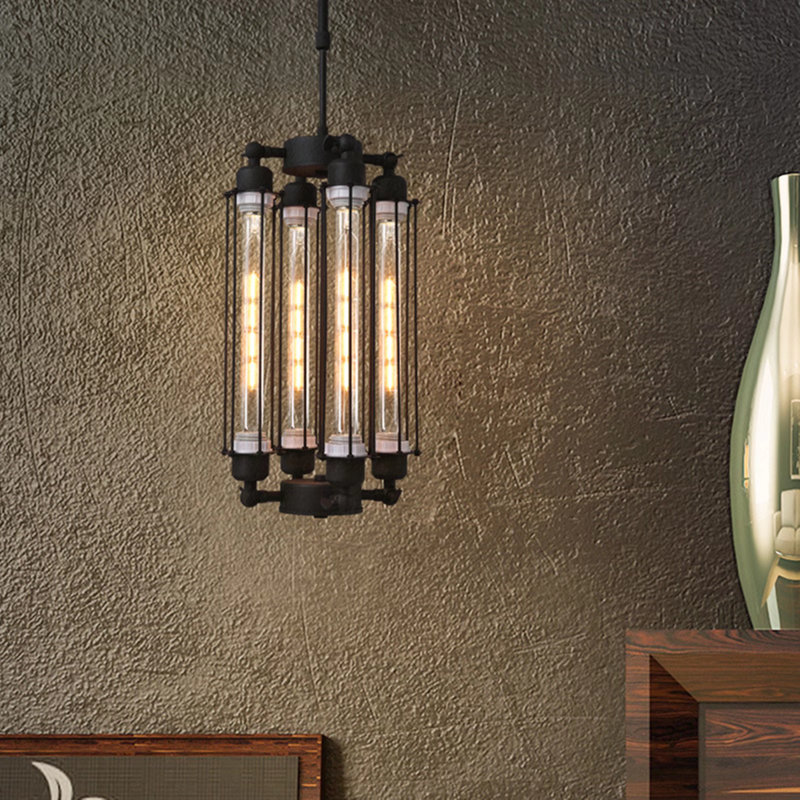 Lustre empire 4 lumières Anaum