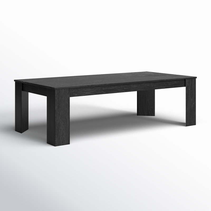 Payton Rectangular Coffee Table, Black