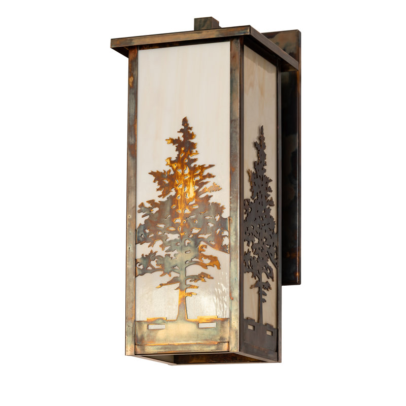 7.5" Wide Hyde Park Tamarack Wall Sconce