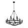 Cartwheel 12-Light Candle Style	Chandelier
