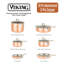 Viking Hammered Copper Clad 10 Piece Cookware Set