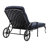 Outdoor Metal Chaise Lounge , Cushion Included-1975839428