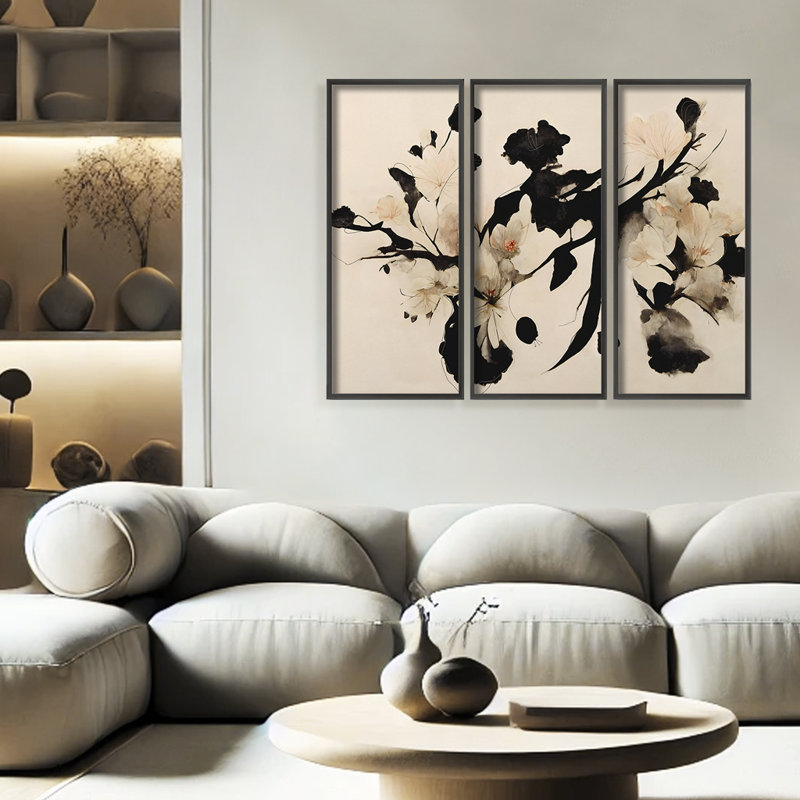 Cherry Blossom Branch Print by Treechild, 24" H x 36" W