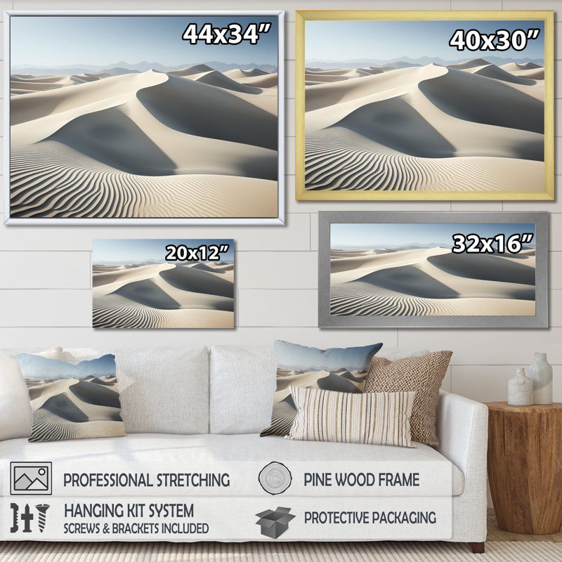Markeda - Beach & Ocean Wall Decor, H 12 po x l 20 po x P 1 po, Cadre doré simple