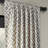 Rami Geo Contemporary Cotton Room Darkening Curtains- Single Panel-1858947802-1858947792
