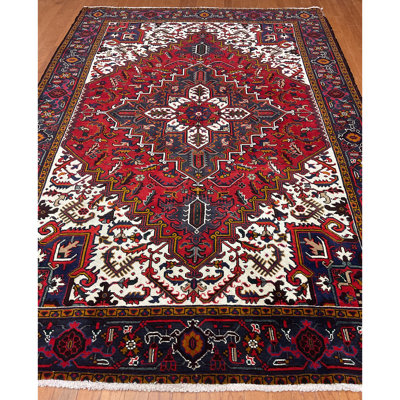 Heriz Collection Wool Oriental Rug