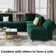 26.4'' Wide Upholstered Storage Ottoman Footstool Module Part for Sectional Sofa