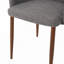 Chaise rembourrée avec pieds en bois-116119448-116119447