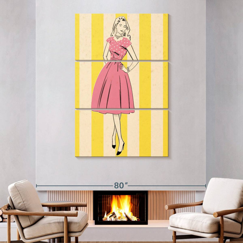 Leisha MCM Woman III, 74" H x 48" W