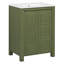 Petit meuble-lavabo avec lavabo en céramique