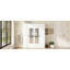 4-Door Mirror Wardrobe With Shelves-1355993117