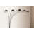 1Pc Modern Design Classic Peacock Shade 82" Floor Lamp Black Living Room