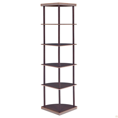 Cappuccino Corner Bookcase