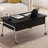 35.4" Lift Top Coffee Table with Storage, Black