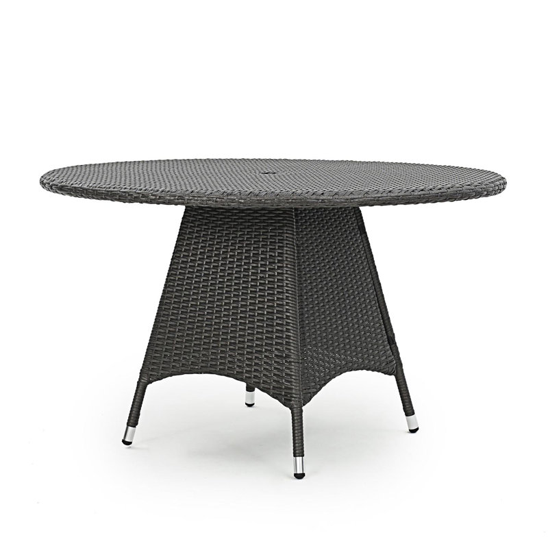 Round Dining Table, Gray