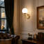 1-Light Modern Gold Wall Sconce