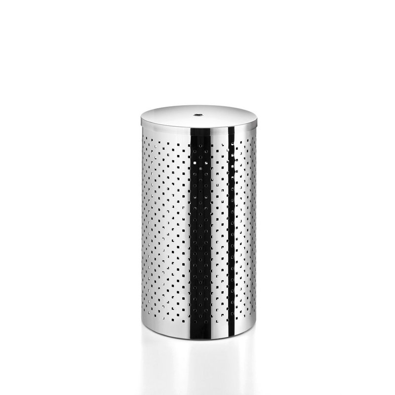 Complète la poubelle à panier, Acier inoxydable, H 14,6 po x l 7,9 po x P 7,9 po