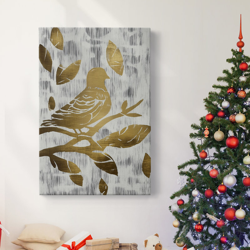 Art des Fêtes de Noël - Toile tendue avec châssis LXV III, H 27 po x l 18 po