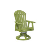 Berlin Gardens Comfo Back Tropical Swivel Rocker Dining Chair