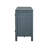 Ustyle Office Storage Cabinet In Navy Blue. + Pine Veneer, Robust, Adjustable Shelf Design Entrance Sideboard Spacious Storage,