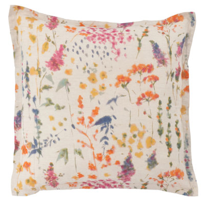 Pressed Flowers Cotton Blend Floral Sham Set