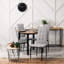 40cm H Linen Upholstered Upholstered Back Side Chair-1209892409