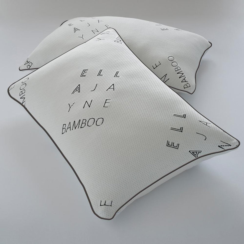 Ella Jayne Bamboo Pillow – Medium Support for All Sleep Positions, King Pillow: 20" x 36"