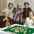 Costway 35'' 4 - Player Foldable Card Table