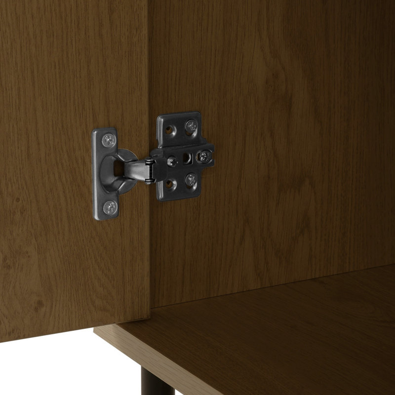 Metal Rectangle Accent Cabinet