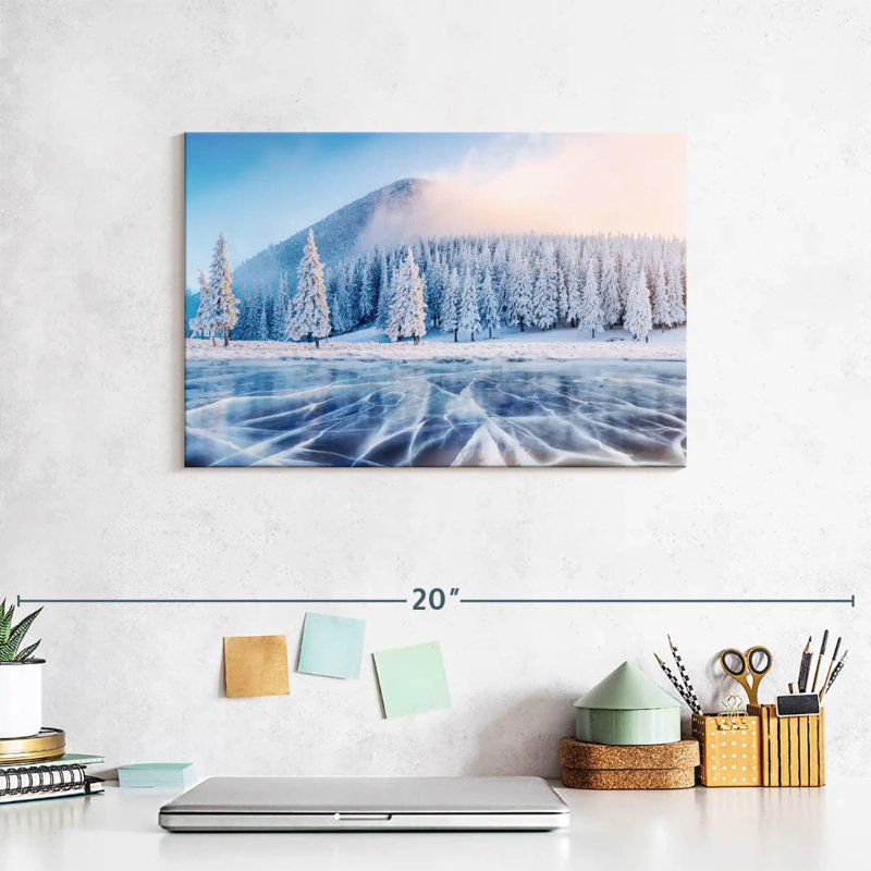 Alvord Carpathian Winter Lake, 8" H x 12" W