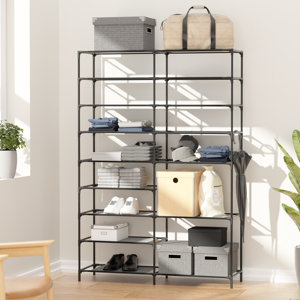 Marysa 35'' W Pool Towel and Shoe Rack