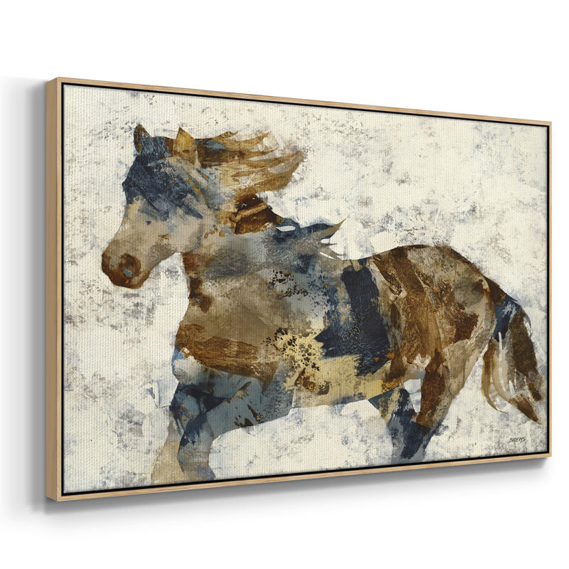 Gallop, reproduction d'art sur toile, Naturel, H 37 po x l 25 po x P 2 po