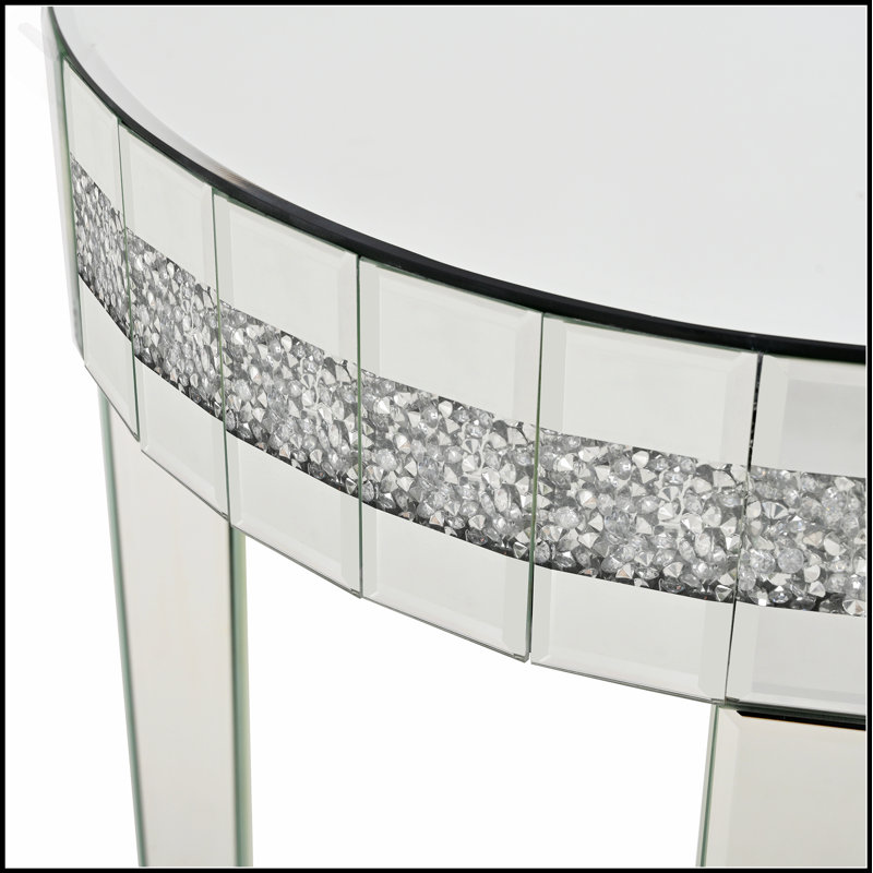 Table de petit déjeuner à miroir Artisanal