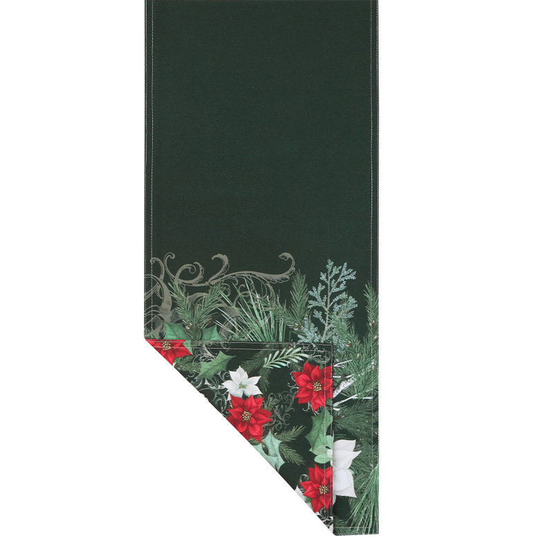 Christmas Elegance Table Runner, 72" L x 13" W