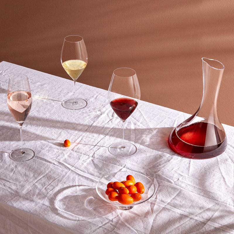 Stem Zero Lead-Free Crystal White Wine Glass, 21.25 oz