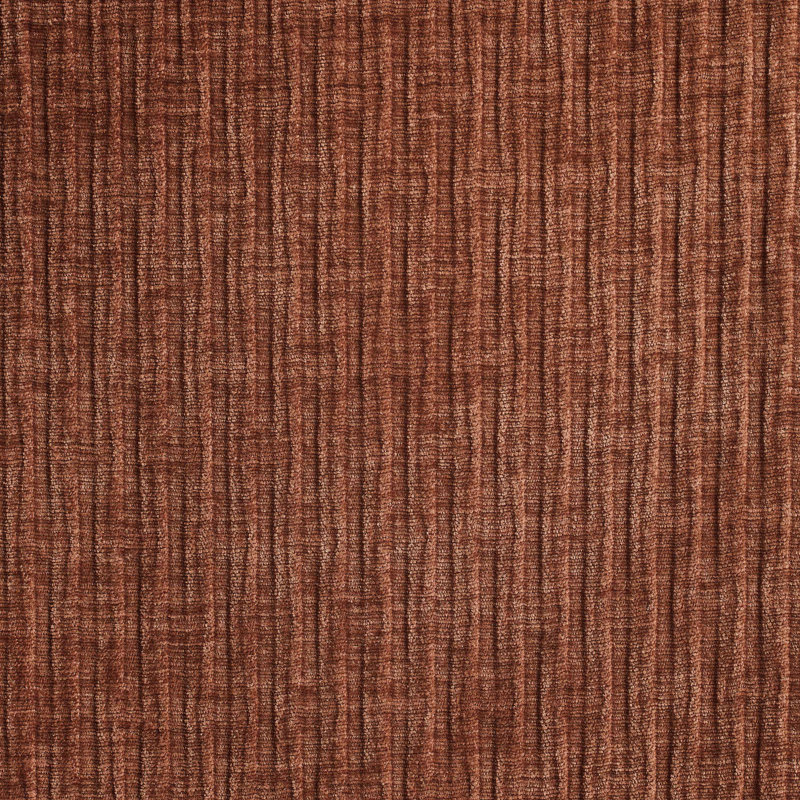 Canapé rembourré standard avec accoudoirs évasés, H 28,74 po x l 94,88 po x P 39 po, Rust Chenille