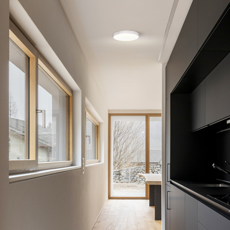 White LED Edgeless Flush Mount