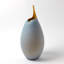 Frosted Vase w/Amber Casing-71272872-71272869