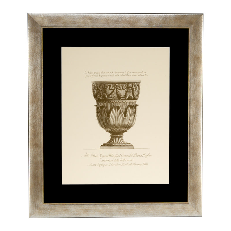 Antique Vases Print by Giovanni Battista