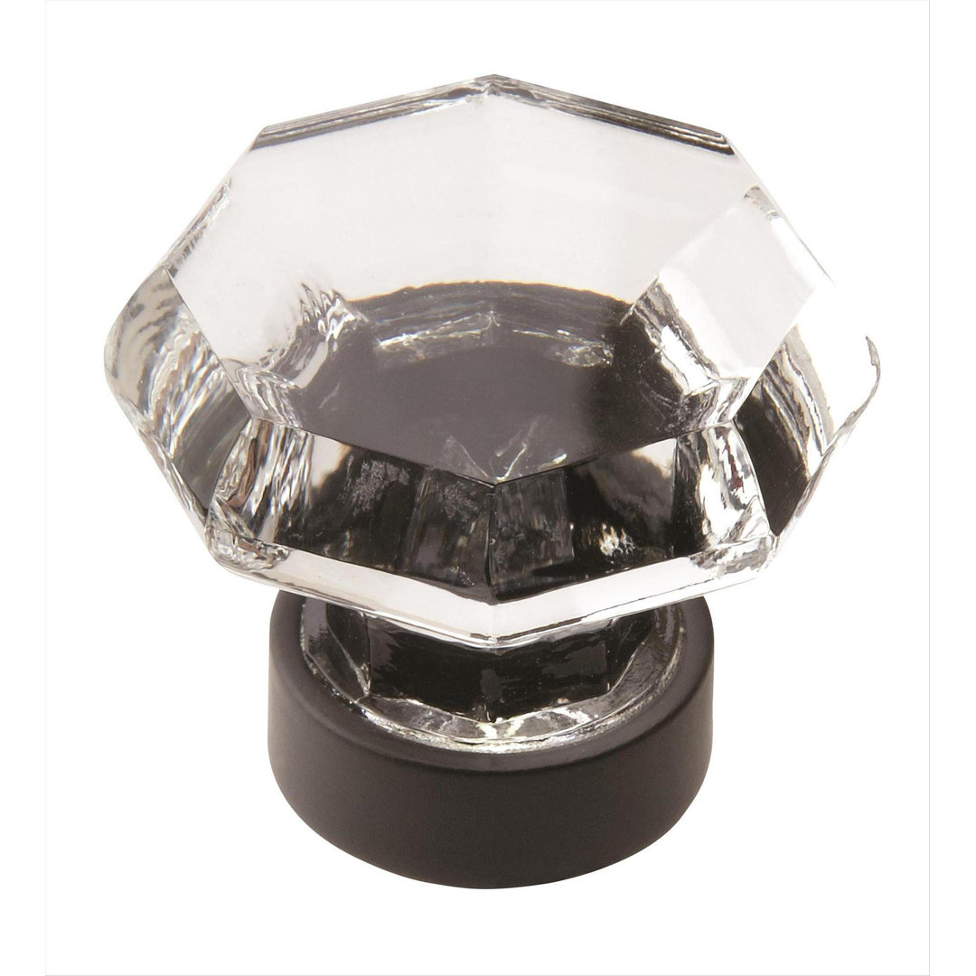 Traditional 1 5/16" Length Geometric Knob Amerock 