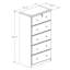 Commode 5 tiroirs avec serrure Gallashaw-1051634616