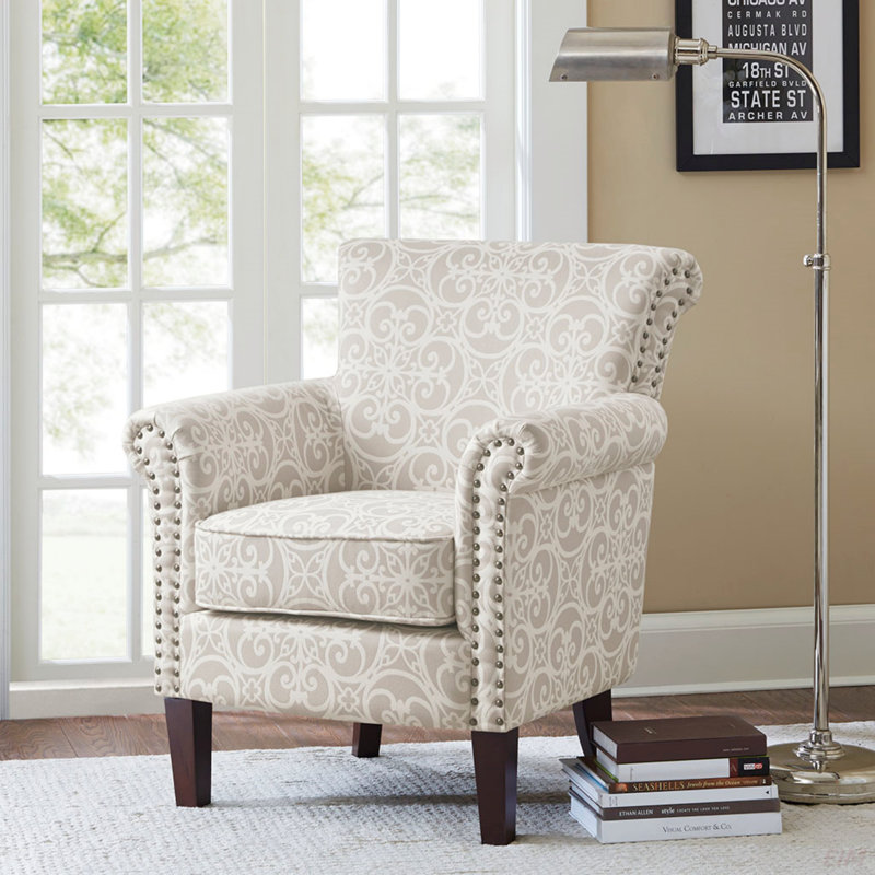 Brooke Tight Back Club Chair, Multicolor