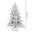 Artificial Hinged Christmas Tree with 300 LEDs-880321643-880321636