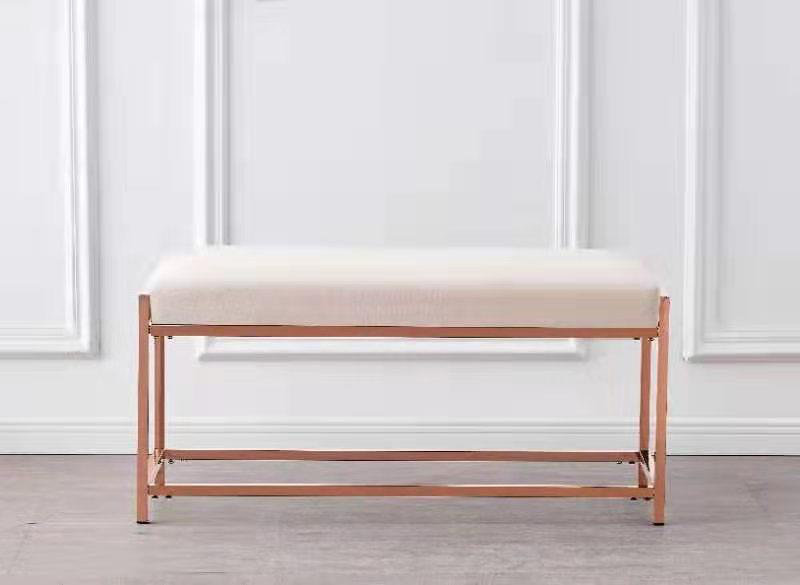 Haddam Velvet Upholstered Bench