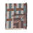 Artisan Block Pattern Cotton Throw with Fringe